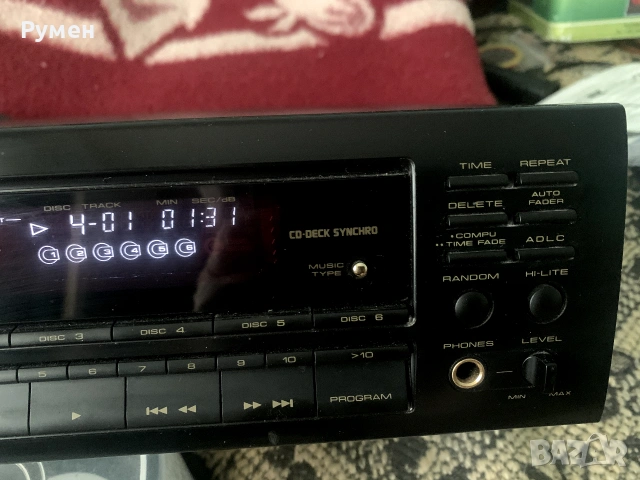 CD Player Pioneer - 6 disks, снимка 4 - Аудиосистеми - 55068580