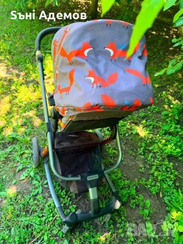 Количка Cosatto Giggle Quad 3 в 1 Charcoal Mister Fox, снимка 8 - Детски колички - 54897255