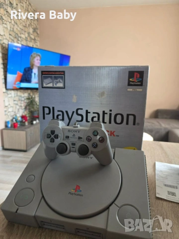 Playstation 1 + CRT TV 