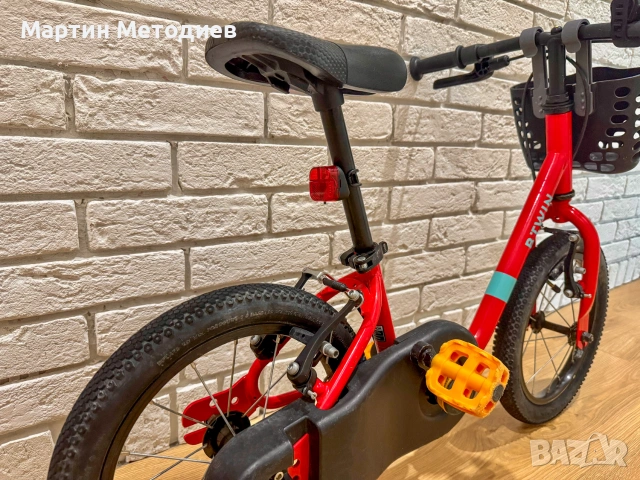 Детско колело / велосипед BTWIN Discover 500, 14 инча, за 3-5 г. деца, снимка 2 - Детски велосипеди, триколки и коли - 54967279