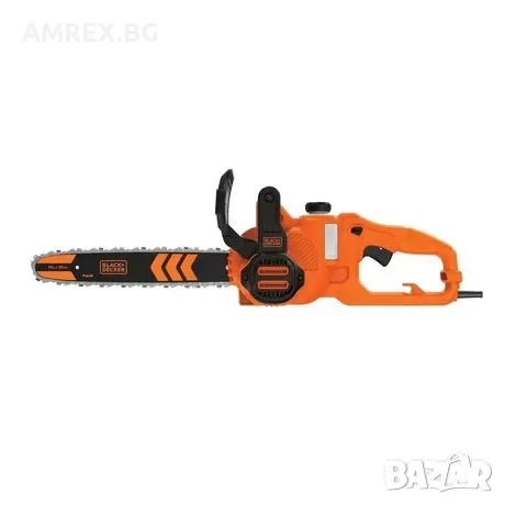 Електрически верижен трион BLACK+DECKER BECS2040-QS 2000W 40 см, снимка 2 - Моторни триони/резачки - 55375939