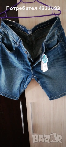 Нови дънкови бермуди Лерос 