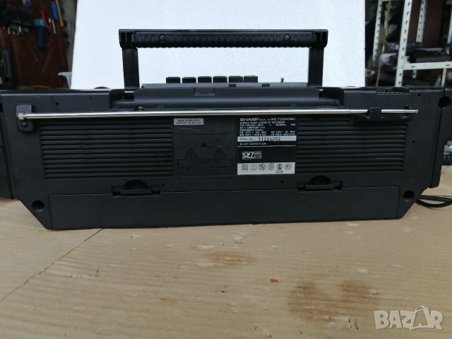 Радиокасетофон SHARP WQ-T222H, снимка 9 - Радиокасетофони, транзистори - 54603044