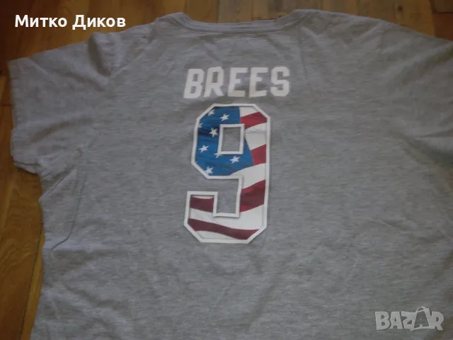 New Orleans Saints #9 Drew Brees NFL тениска женска размер М-Л , снимка 5 - Други спортове - 55414128