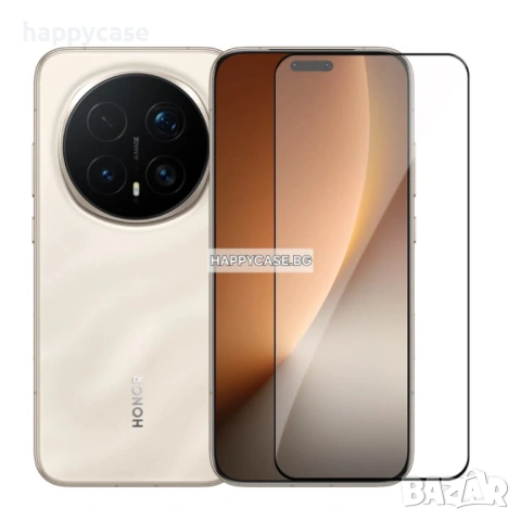 Honor Magic 8 Pro / 3D ЦЯЛО ЛЕПИЛО Извит стъклен протектор за екран, снимка 2 - Фолия, протектори - 52282879