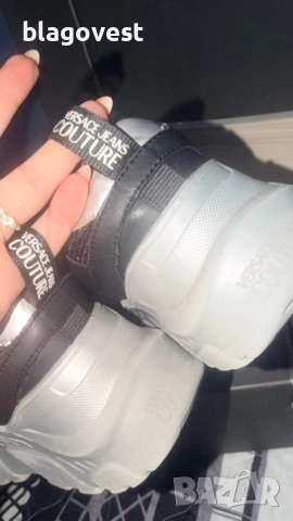 Дамски сникърси VERSACE, снимка 5 - Маратонки - 54083235