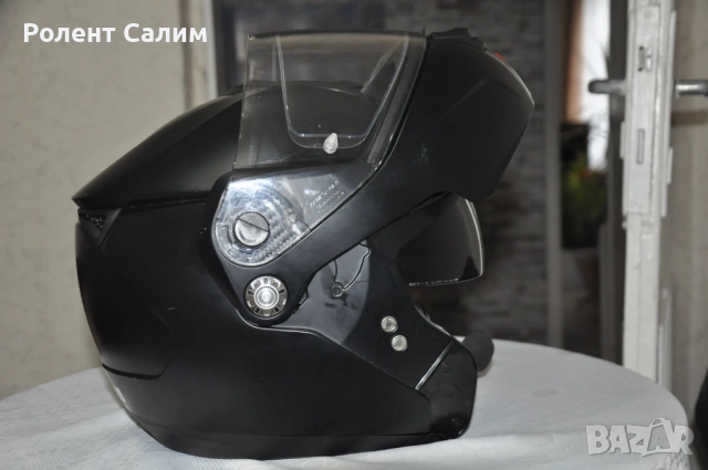 Модуларна каска Nolan N90-2 с вградена N-Com B601S – Размер XL, снимка 6 - Аксесоари и консумативи - 54371141