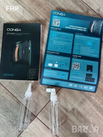 Робот за прозорци Cecotec Conga WinDroid 1390 DoubleSpray, снимка 5 - Прахосмукачки - 54811103