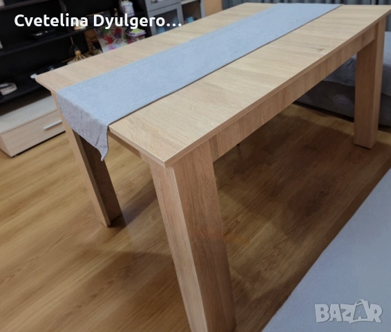 Трапезна разтегателна маса 120/80/76h