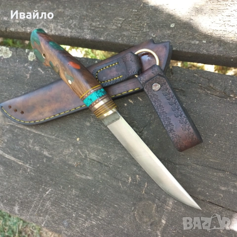 Нож ръчна изработка, снимка 12 - Ножове - 54727542