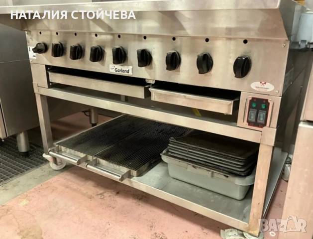Професионална скара GARLAND - ГАЗ, снимка 4 - Обзавеждане на кухня - 54384668