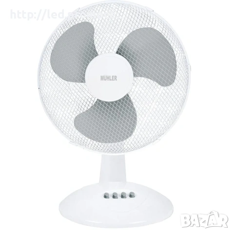 Вентилатор настолен 16'' Muhler FM-16, 40W, 3 перки