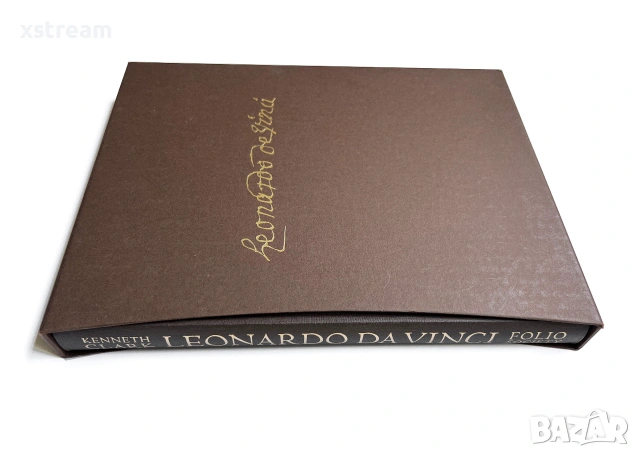 Leonardo da Vinci, The Folio Society, London, Kenneth Clark, Творчеството на Леонардо да Винчи, снимка 15 - Изкуство, музика, кино и фотография - 55211181