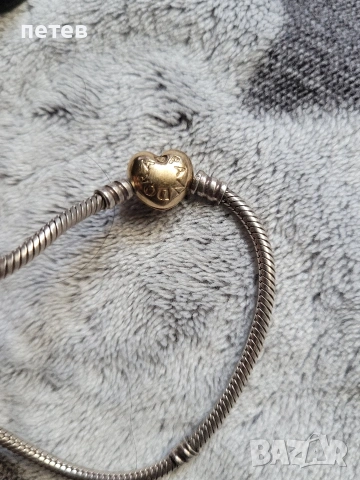 Pandora. сребърна гривна., снимка 8 - Антикварни и старинни предмети - 55242407