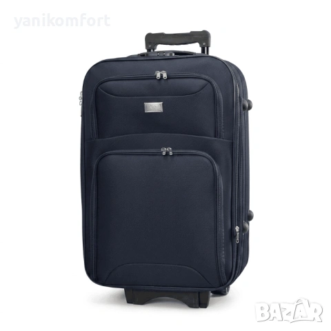 Куфар текстилен голям с колелца 