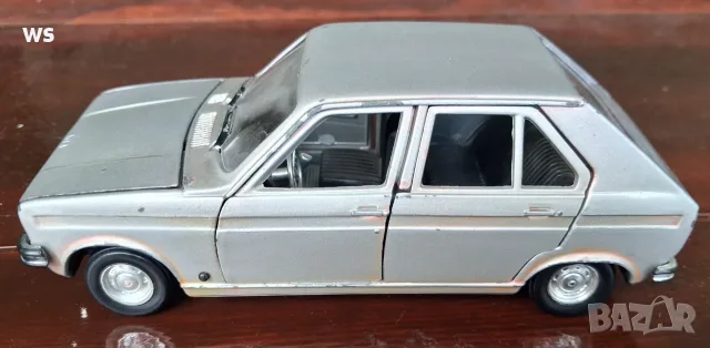 Стара метална количка Polistil 1/25