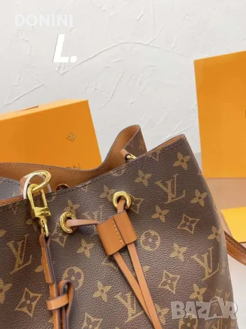 Дамска чанта Louis Vuitton NeoNoe, кожа, снимка 2 - Чанти - 55465596