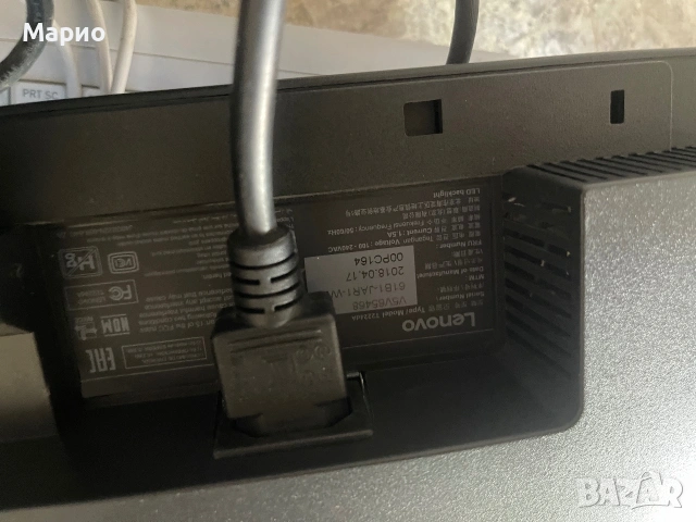 Монитор Lenovo T222, снимка 3 - Монитори - 55000377