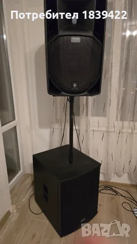 FBT 18" 2бр и RCF 15" 2бр., снимка 5 - Тонколони - 55399302