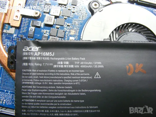 Лаптоп за части Acer Aspire 3 ( A315-23 ), снимка 11 - Части за лаптопи - 55429547