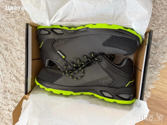 Работни обувки Stenso RULER LOW S3S SR GREY/GREEN