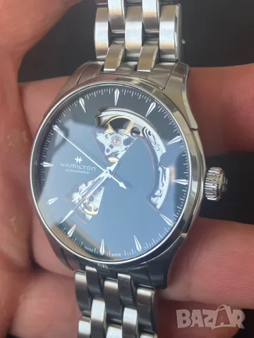 Hamilton Jazzmaster Automatic Open Heart, снимка 8 - Мъжки - 55499733