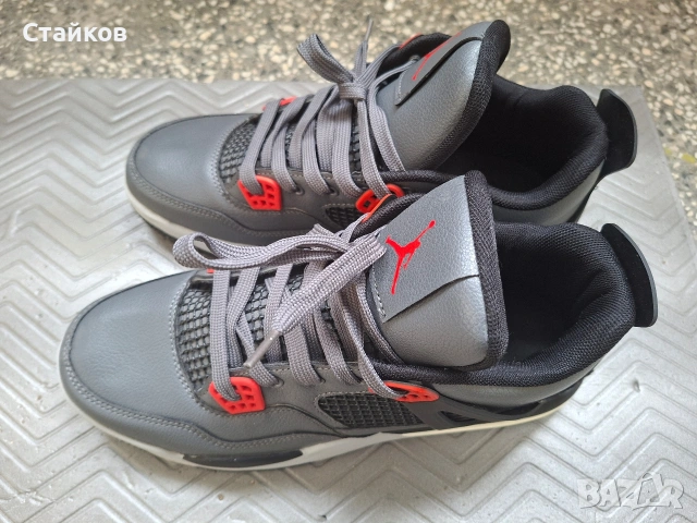 Мйратонки Air Jordan 4 Retro "Toro Bravo" нови, снимка 7 - Маратонки - 54650175