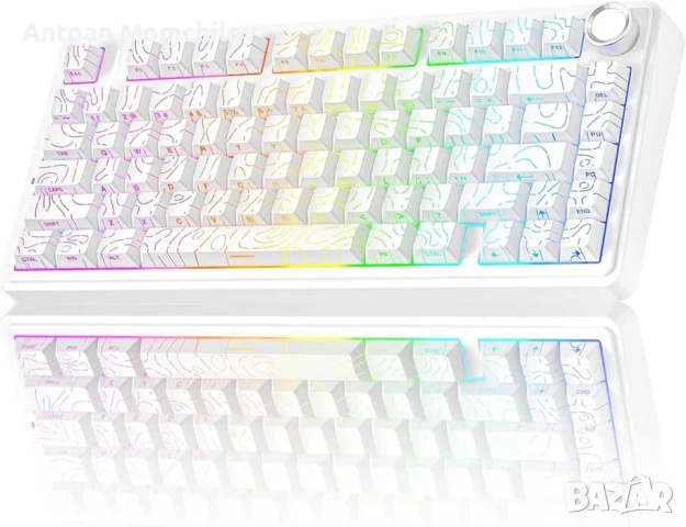 Механична клавиатура AULA F75 RGB Wireless