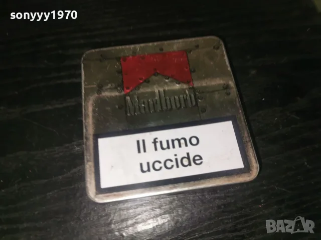 marlboro-стара метална кутия за цигари 1208261143, снимка 8 - Колекции - 55638678