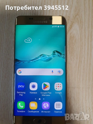 Самсунг s6 edge + 32 gb, снимка 2 - Samsung - 54477584