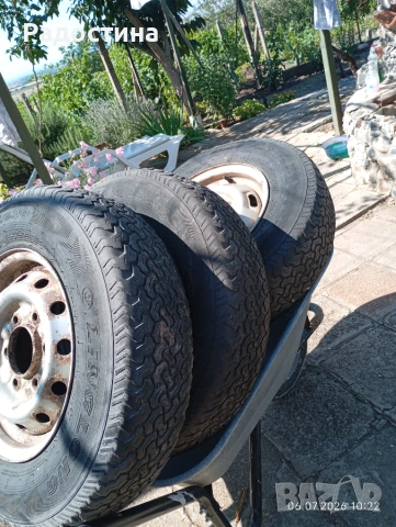 Гуми с джанти 5 бр. за бус KIA, снимка 3 - Гуми и джанти - 55172322