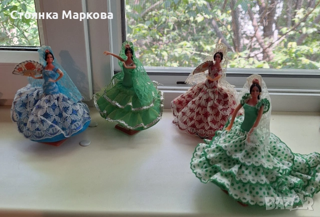 4 колекционерски испански кукли, снимка 6 - Декорация за дома - 54998828