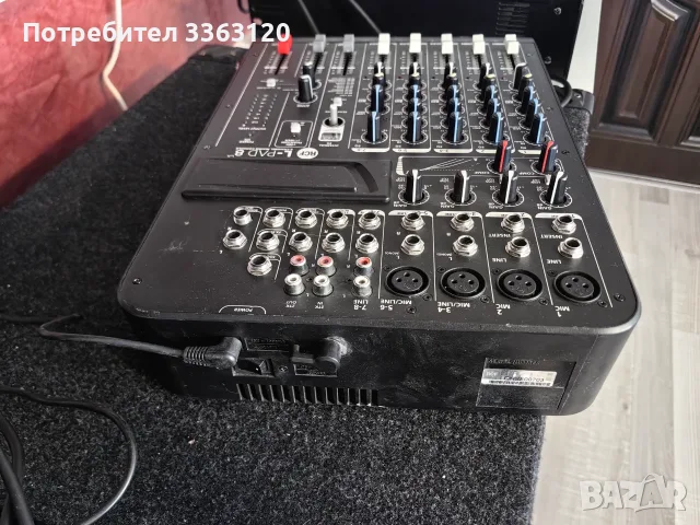 Пулт rcf pad 8 cx , снимка 2 - Ресийвъри, усилватели, смесителни пултове - 55665678