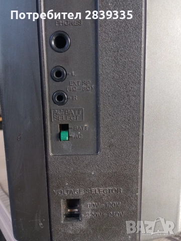 Радиокасетофон Sony cfs-65s , снимка 9 - Радиокасетофони, транзистори - 54786479