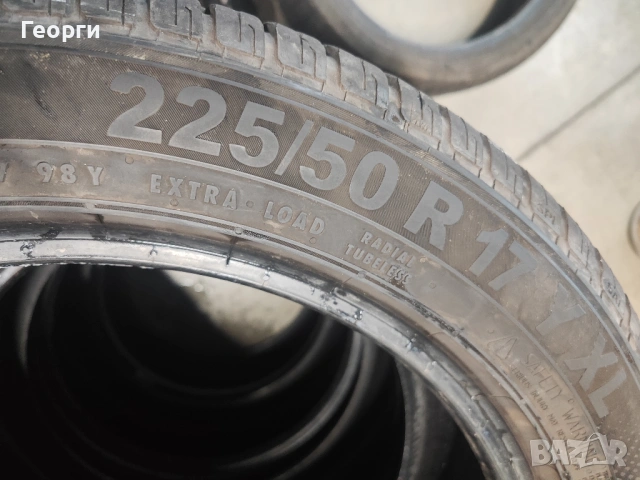 2бр.летни гуми 225/50/17 Semperit, снимка 4 - Гуми и джанти - 54047945