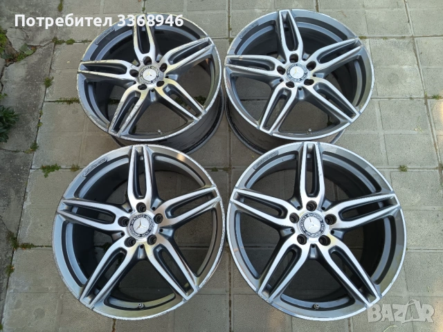 Джанти Mercedes AMG 19" 5x112 W213 OEM sport packet, снимка 2 - Гуми и джанти - 54393408