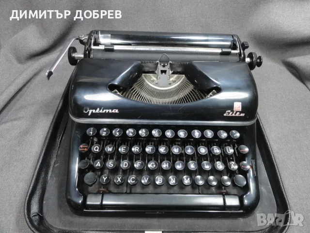 СТАРА РЕТРО СОЦ ГДР DDR ПИШЕЩА МАШИНА OPTIMA ELITE 2