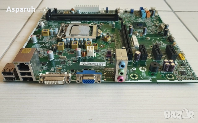 Дъно HP AOS-C 696234-001 с i3 2120 3.3Ghz., снимка 4 - Дънни платки - 54592896