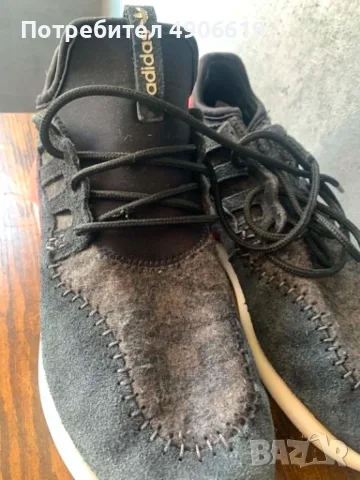 Оригинални Adidas Tubular Runner №43 – Естествен велур / Като нови, снимка 10 - Маратонки - 55604824