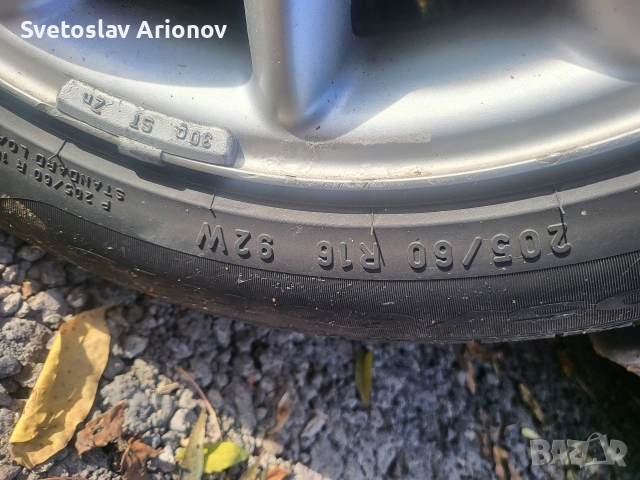 Джанти 16" с гуми за МЕРЦЕДЕС В210 MERCEDES W210, снимка 7 - Гуми и джанти - 55253215