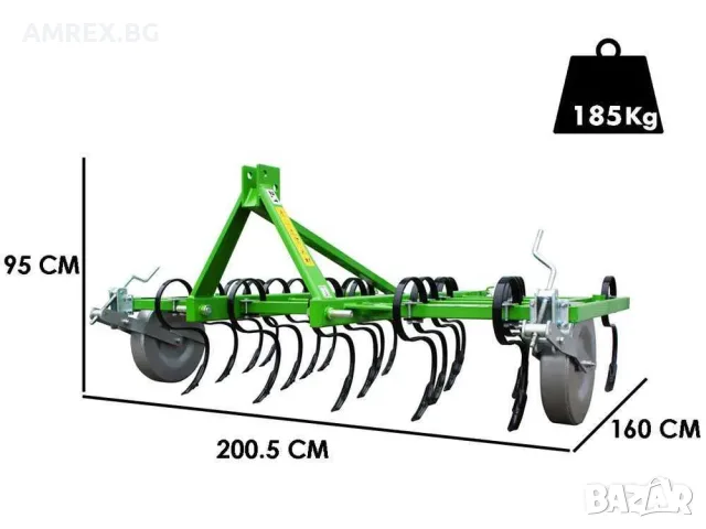 Култиватор Bomet Carina 180 см с 18 работни органа, снимка 2 - Селскостопанска техника - 55324812