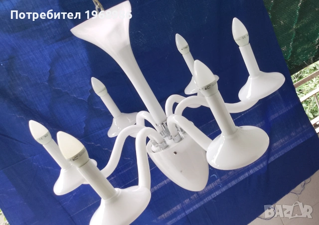 Осветителни тела, Полилеи., снимка 9 - Лампи за таван - 55173075