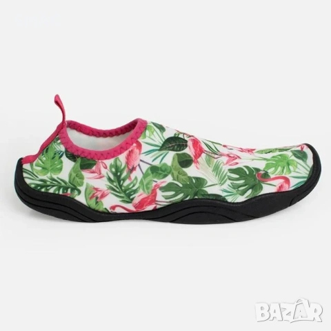 Дамски плажни обувки Aqua Shoes тропически листа_1260683, снимка 3 - Други - 54452599