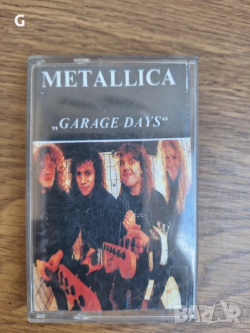 Аудио касета Metallica "Garage days"