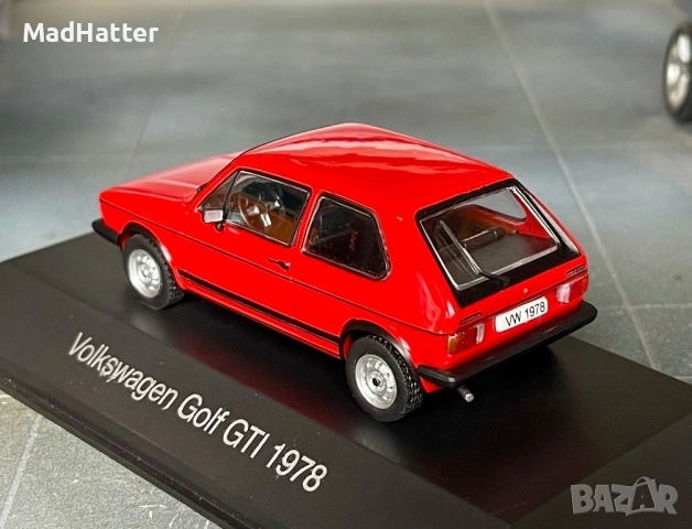 Volkswagen VW Golf I GTI - 1/43 - IXO/Altaya - Колекционерски модел, снимка 4 - Колекции - 54275869