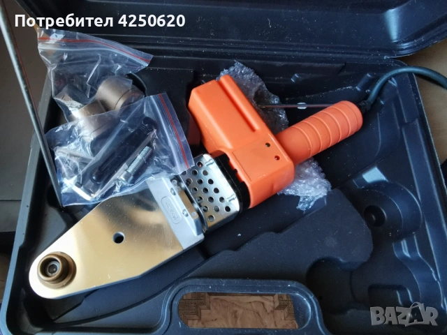 ЕЛЕКТРИЧЕСКИ ПОЯЛНИК ЗА РР-ТРЪБИ 800W PREMIUM, снимка 5 - Поялници и запояване - 54411043
