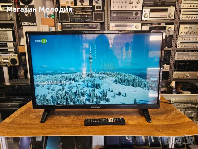 32" Смарт Телевизор Crown 32NV66WS – Компактен и икономичен Android Smart TV, снимка 2 - Телевизори - 55405819