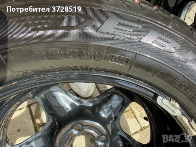 Стоманена джанта Dacia 6.5 J 16", 4, ET 45, снимка 6 - Гуми и джанти - 54405446