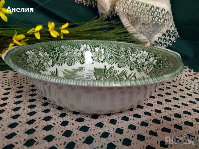 Англия в зелено , снимка 6 - Чинии - 54212827