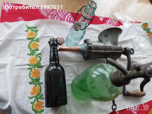  месомелачка и стари шишета